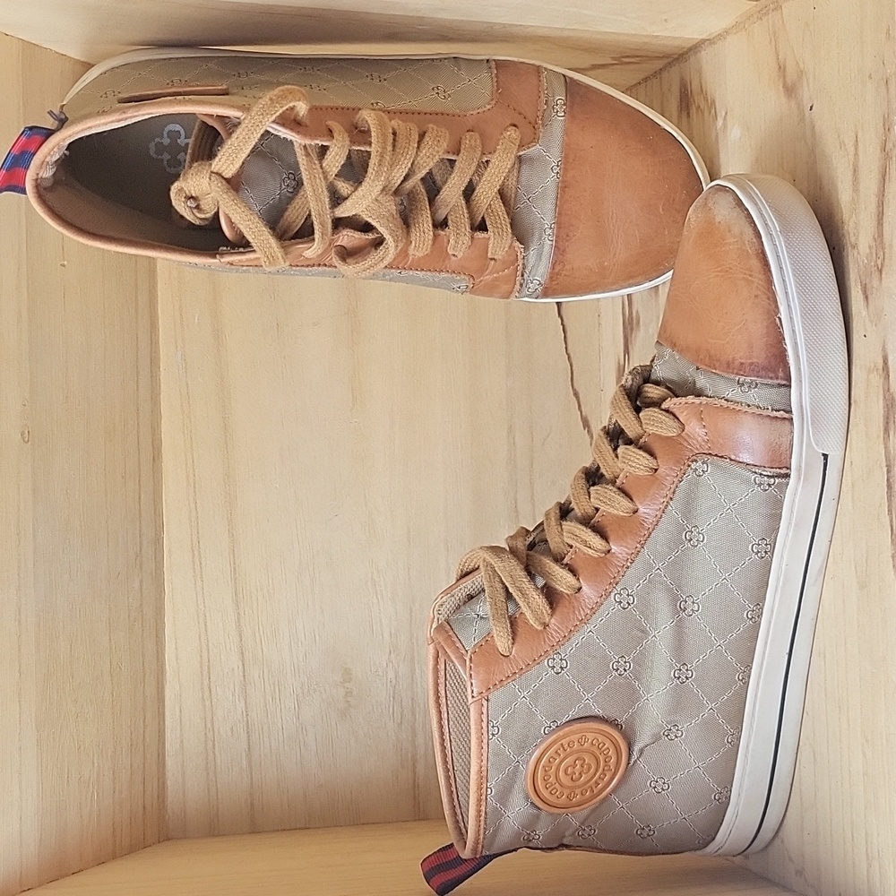 Capodarte Womens Brown High Top Boots